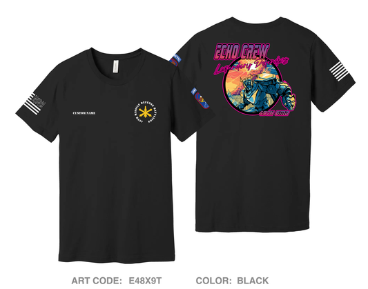 CUSTOM Echo Crew, 49th Missile Defense Battalion Comfort Unisex Cotton SS Tee - E48X9T