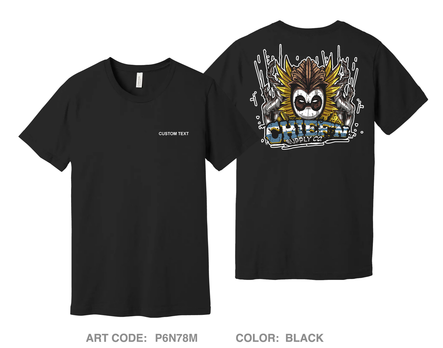 CUSTOM ChiefN Supply Comfort Unisex Cotton SS Tee - P6N78M