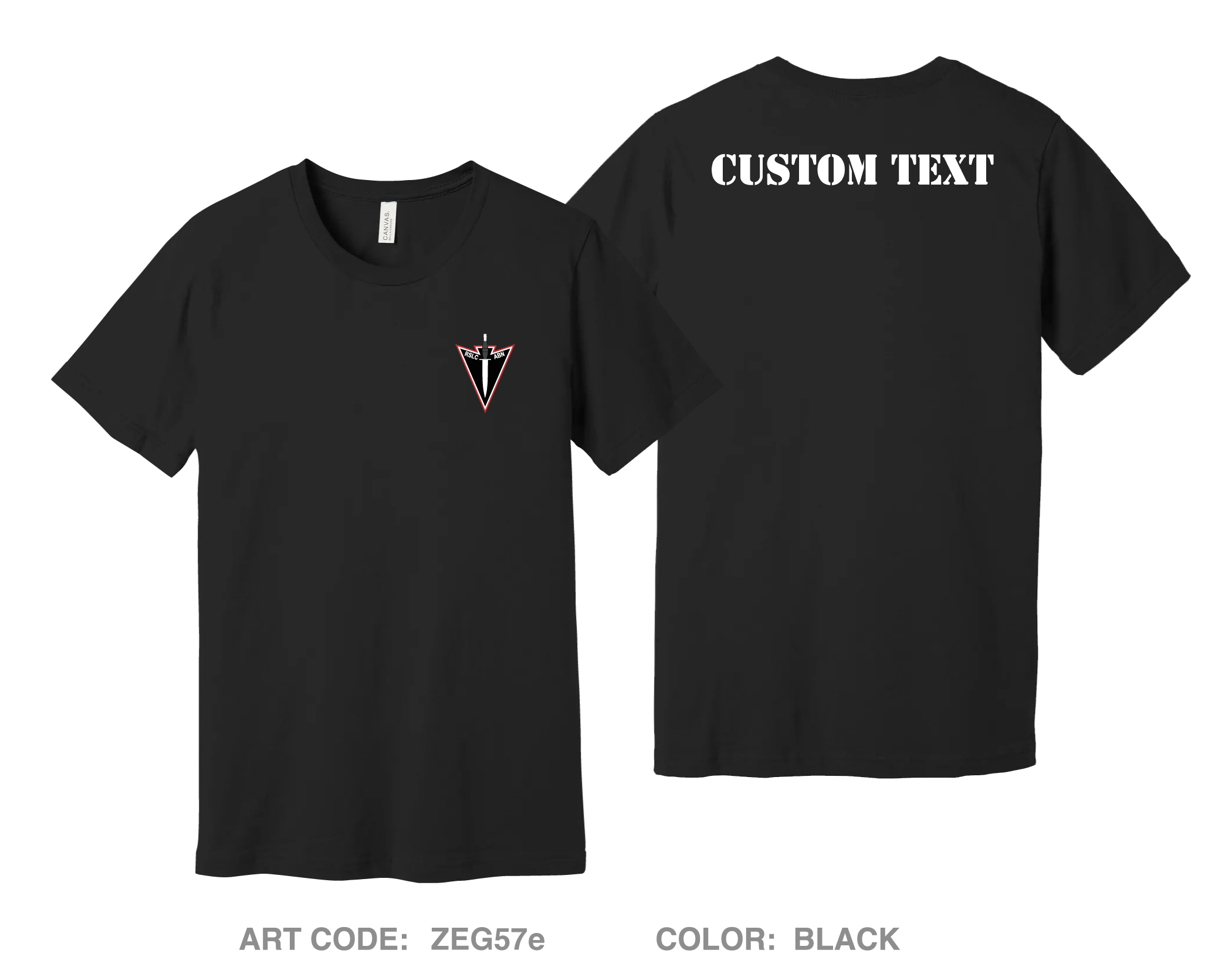 CUSTOM RSLC Hi-Tech Performance Unisex SS Tee - ZEG57e – Emblem Athletic