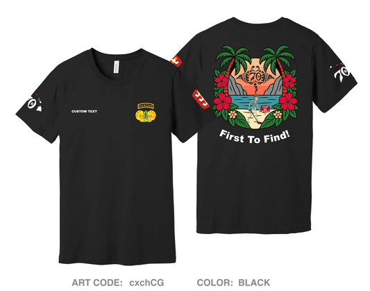 CUSTOM 70th Clearance Company Comfort Unisex Cotton SS Tee - cxchCG