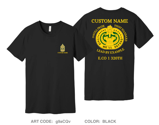 CUSTOM E 1-320 Comfort Unisex Cotton SS Tee - g9aCQv