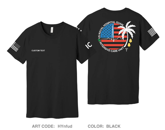 CUSTOM Intensive Care Unit Comfort Unisex Cotton SS Tee - HYnfud