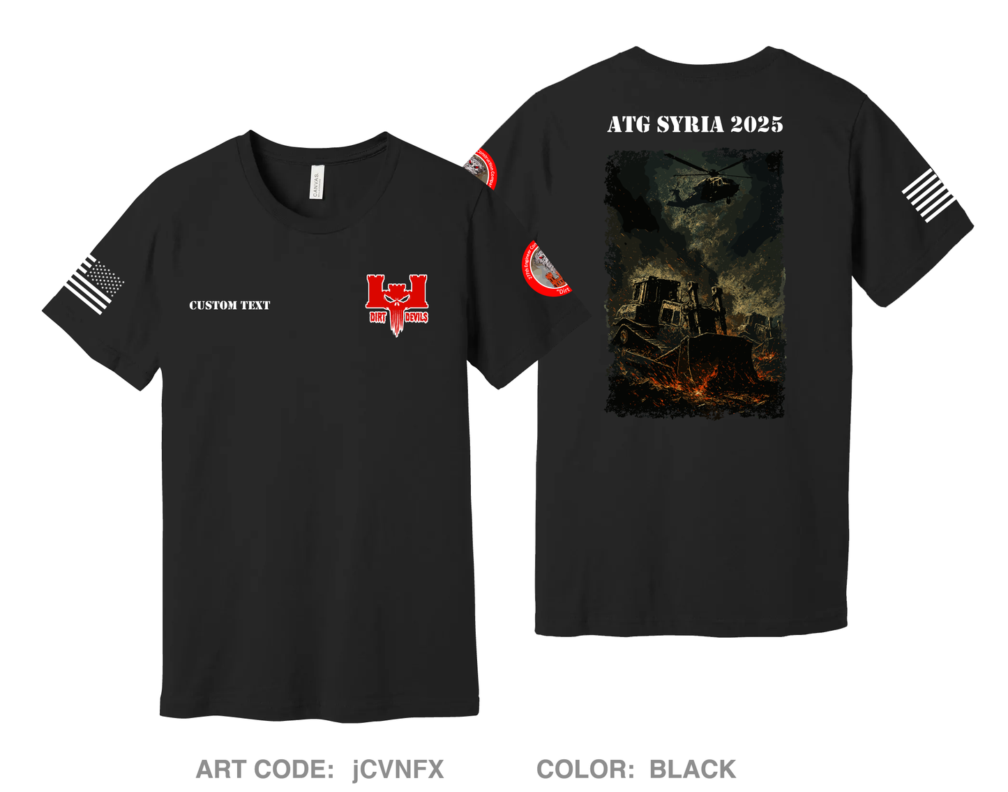 CUSTOM 277th ECC Main Fundraising Collection Comfort Unisex Cotton SS Tee - jCVNFX
