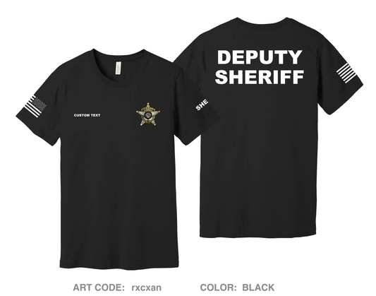 CUSTOM WCSO  Comfort Unisex Cotton SS Tee - rxcxan