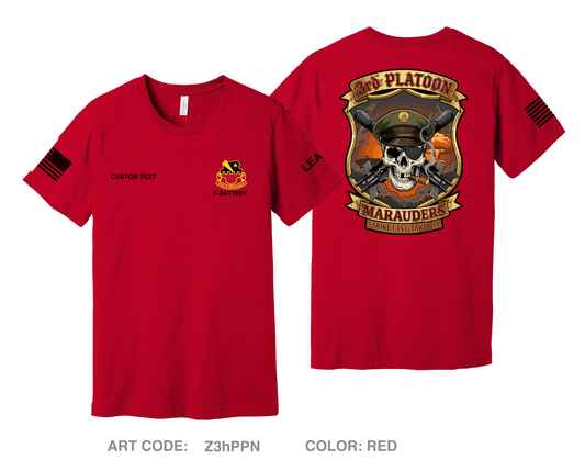 CUSTOM 3rd Platoon MARAUDERS Comfort Unisex Cotton SS Tee - Z3hPPN