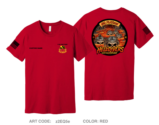 HQ Platoon Comfort Unisex Cotton SS Tee - z2EQ5e