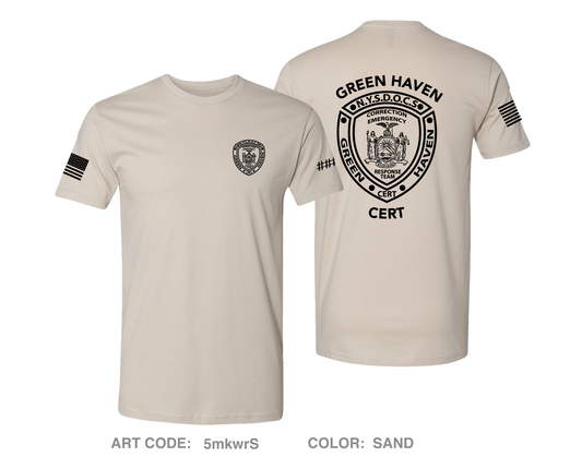 CUSTOM Green Haven CERT Comfort Unisex Cotton SS Tee - 5mkwrS