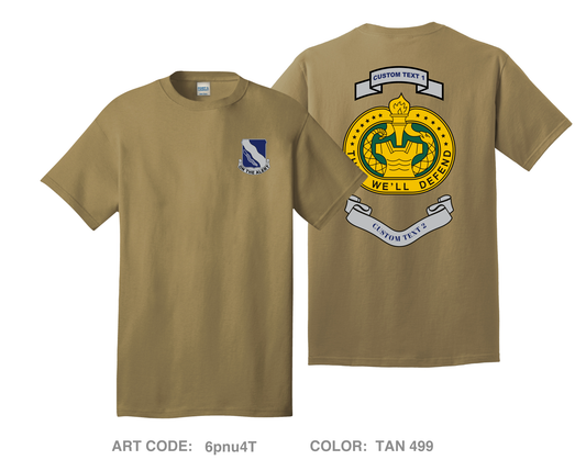 CUSTOM 2-398th BCT Comfort Unisex Cotton SS Tee - 6pnu4T