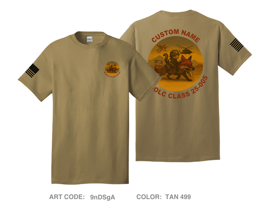 CUSTOM MIBOLC Class 25-005 Comfort Unisex Cotton SS Tee - 9nDSgA
