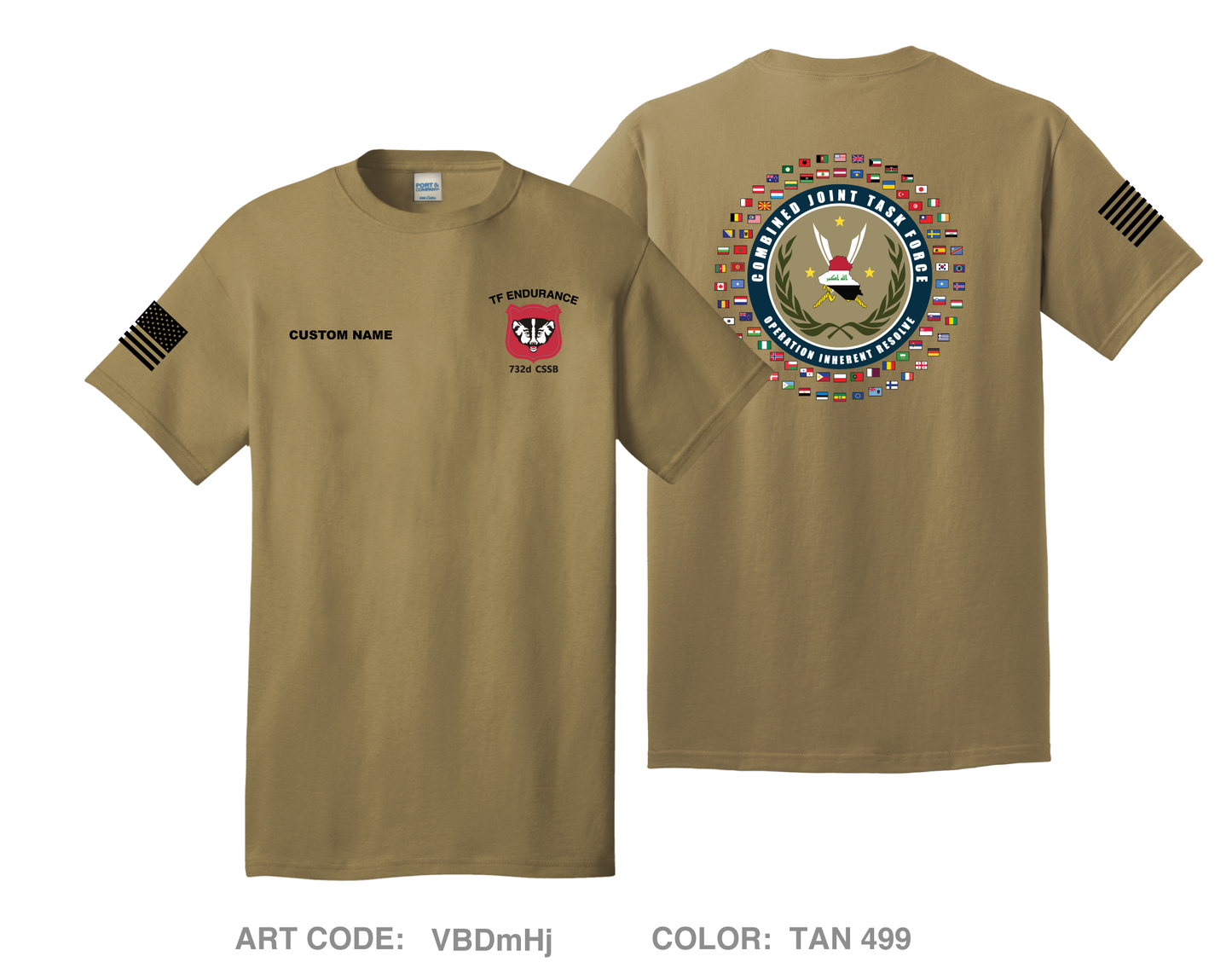 CUSTOM 732nd CSSB Comfort Unisex Cotton SS Tee - VBDmHj