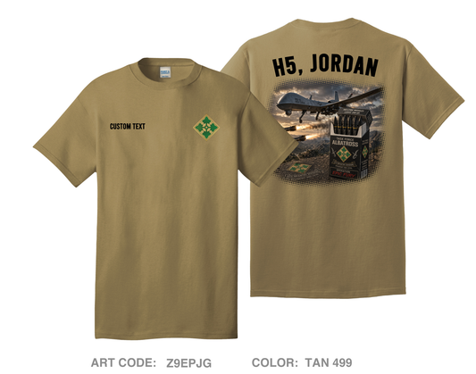 CUSTOM F/4 Task Force Albatross Comfort Unisex Cotton SS Tee - Z9EPJG