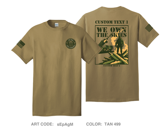 CUSTOM Crew 1 Bezerkers Comfort Unisex Cotton SS Tee - sEpAgM
