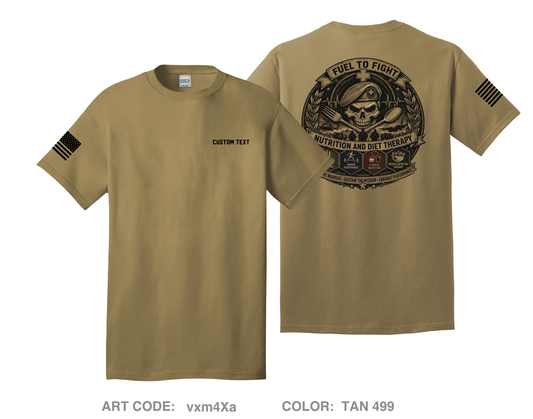 CUSTOM C CO 264th MED BN Comfort Unisex Cotton SS Tee - vxm4Xa