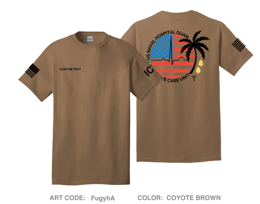 CUSTOM Intensive Care Unit Comfort Unisex Cotton SS Tee - FugyhA