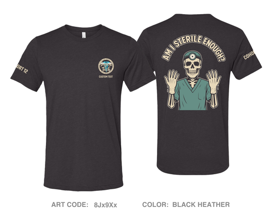 CUSTOM Cohort 12 Comfort Unisex Triblend SS Tee - 8Jx9Xx