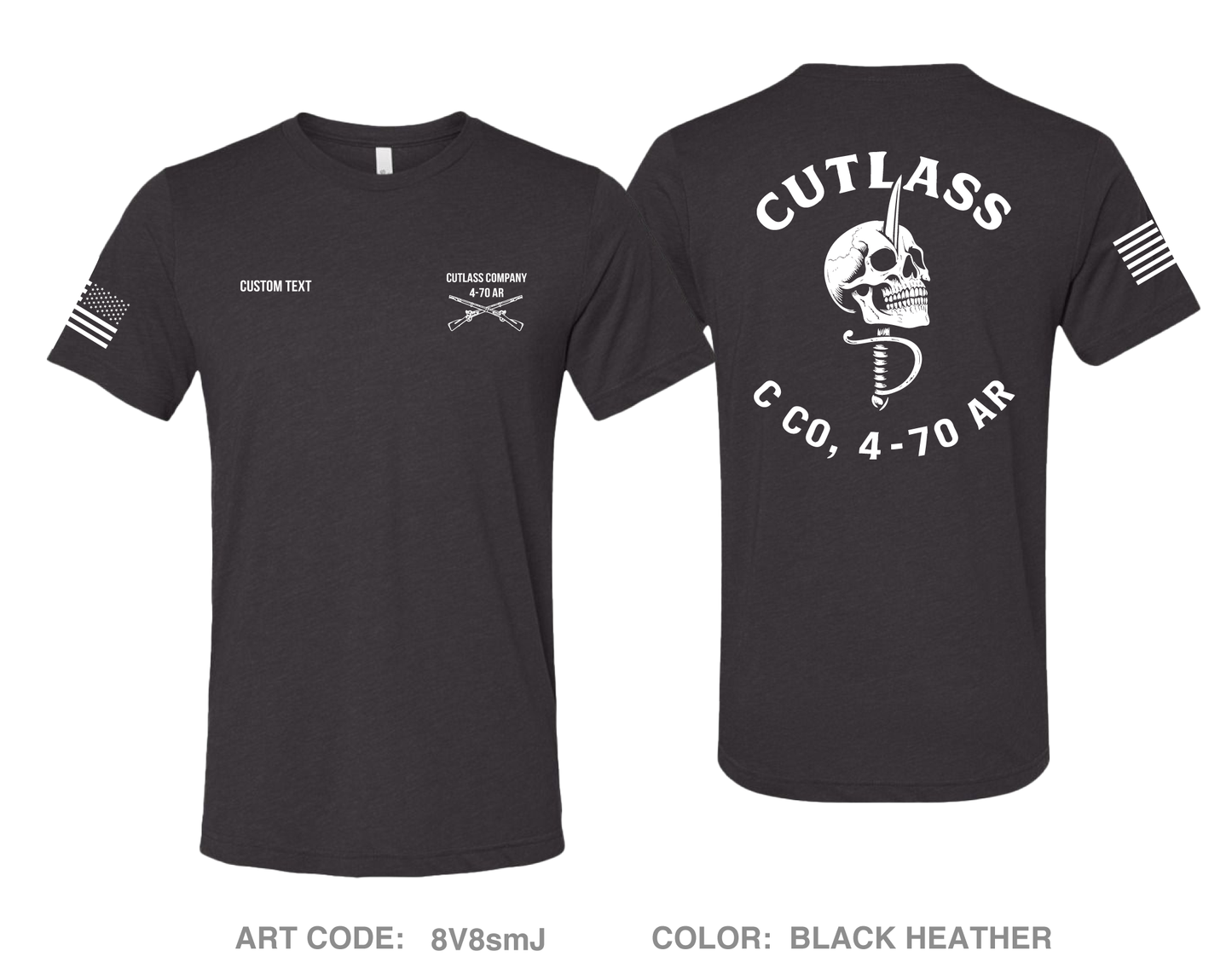 CUSTOM Cutlass Company, 4-70 AR Comfort Unisex Triblend SS Tee - 8V8smJ