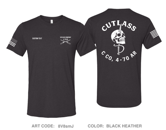 CUSTOM Cutlass Company, 4-70 AR Comfort Unisex Triblend SS Tee - 8V8smJ