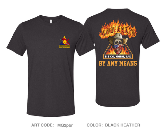 CUSTOM SIS CO, HHBN, 1AD Comfort Unisex Triblend SS Tee - MQ2pbr