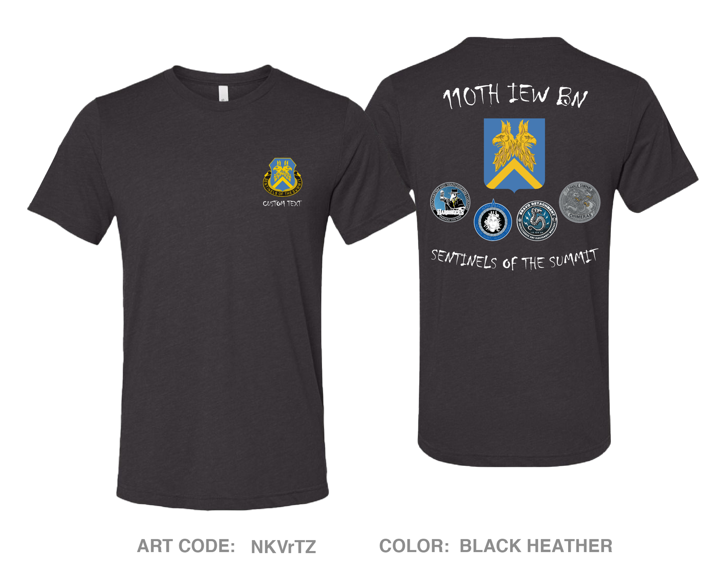 CUSTOM 110th IEW BN Comfort Unisex Triblend SS Tee - NKVrTZ