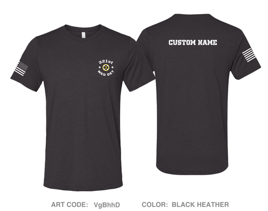 CUSTOM 321st Medical Detachment Comfort Unisex Triblend SS Tee - VgBhhD