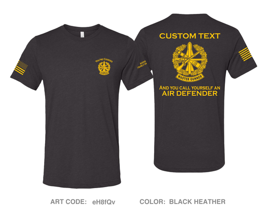 CUSTOM Avenger Master Gunner Comfort Unisex Triblend SS Tee - eH8fQv