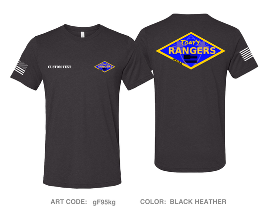 CUSTOM Tony’s Rangers Comfort Unisex Triblend SS Tee - gF95kg