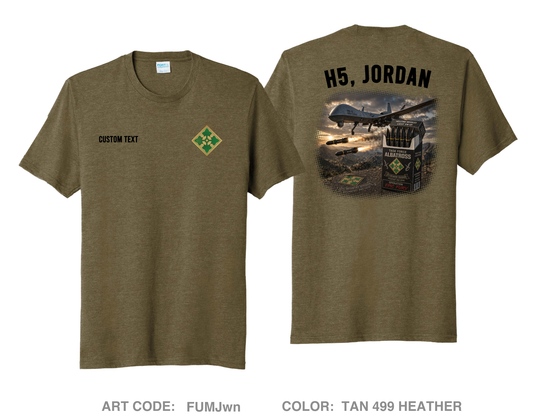 CUSTOM F/4 Task Force Albatross Comfort Unisex Triblend SS Tee - FUMJwn