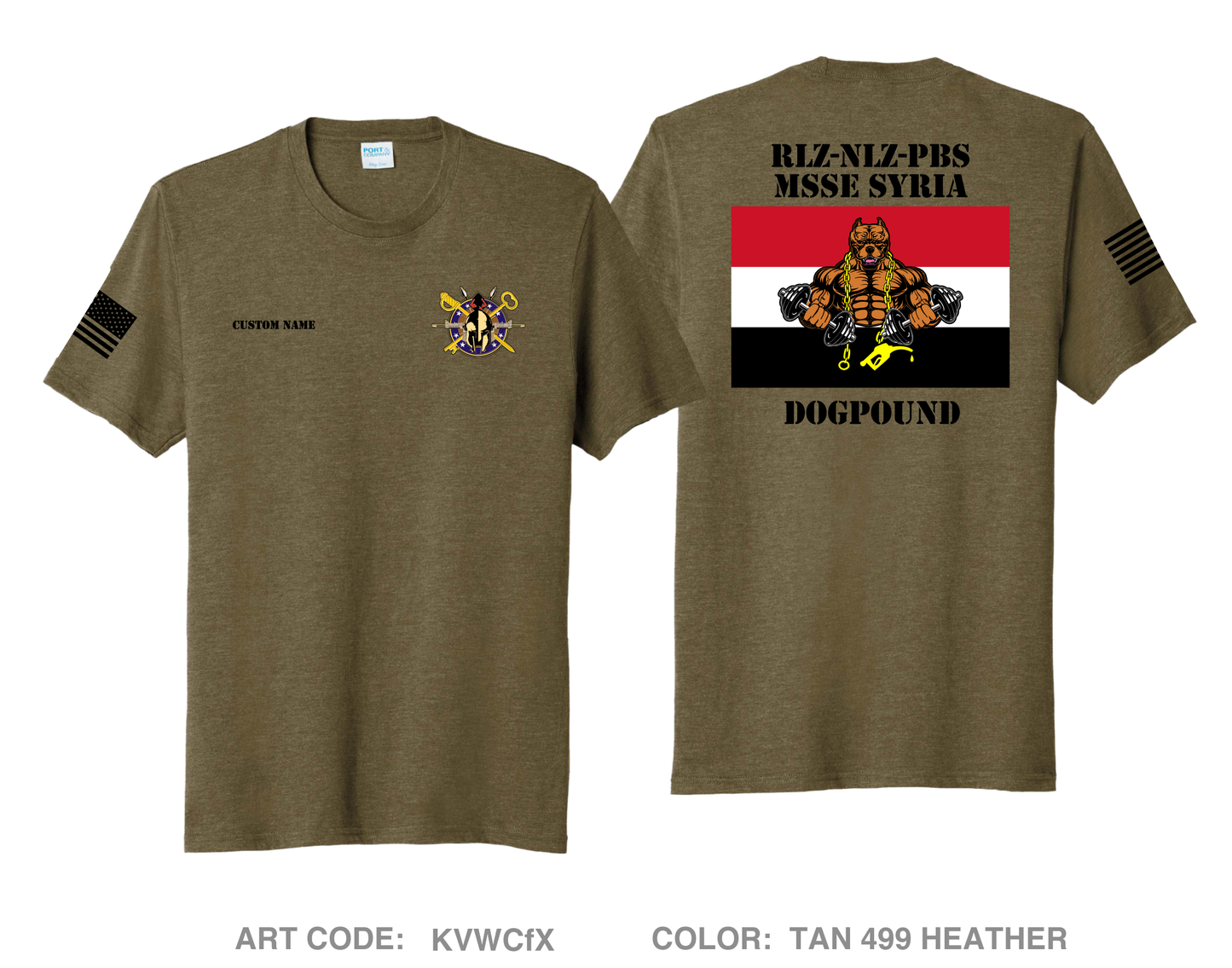 CUSTOM A Co. 68th DSSB, 4DSB Comfort Unisex Triblend SS Tee - KVWCfX