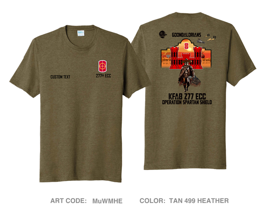CUSTOM  277th ECC Comfort Unisex Triblend SS Tee - MuWMHE