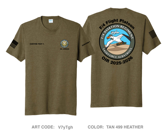 CUSTOM F/4 AVN REGT Comfort Unisex Triblend SS Tee - V7yTgh