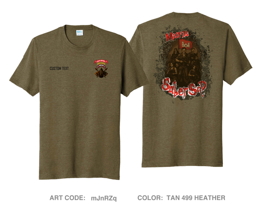 CUSTOM 2nd Platoon 277th ECC Comfort Unisex Triblend SS Tee - mJnRZq