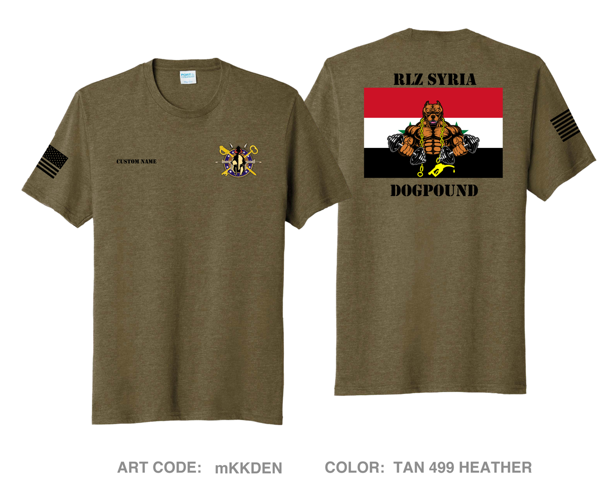 CUSTOM A Co. 68th DSSB, 4DSB Comfort Unisex Triblend SS Tee - mKKDEN