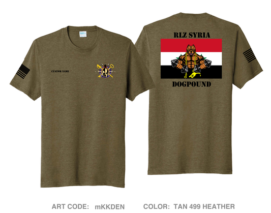 CUSTOM A Co. 68th DSSB, 4DSB Comfort Unisex Triblend SS Tee - mKKDEN