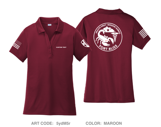CUSTOM 7248 MSU Hi-Tech Performance Women's SS Polo