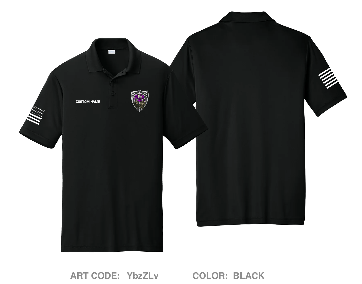 CUSTOM Class Six Hi-Tech Performance Men's SS Polo - YbzZLv