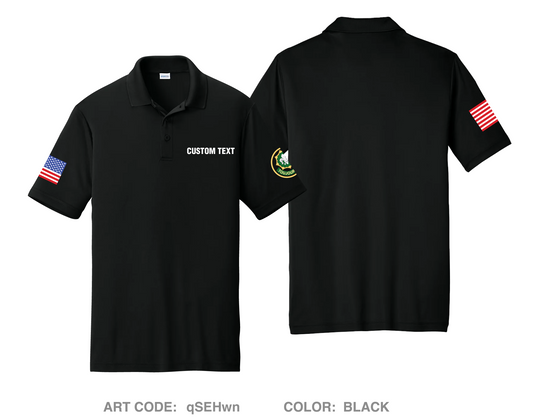 CUSTOM GSE B TRP RSS Hi-Tech Performance Men's SS Polo - qSEHwn