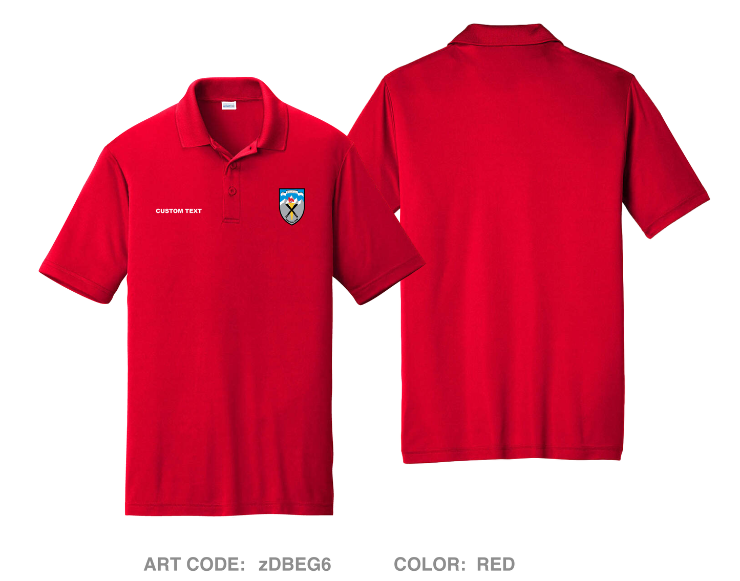 CUSTOM Syracuse Recruiting Battalion Hi-Tech Performance Men's SS Polo - zDBEG6