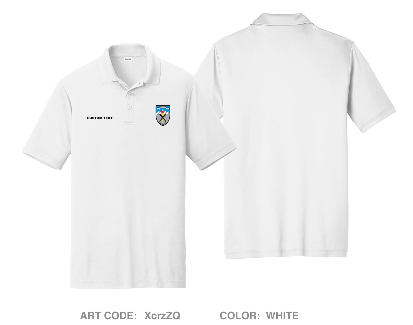 CUSTOM Syracuse Recruiting Battalion Hi-Tech Performance Men's SS Polo - XcrzZQ