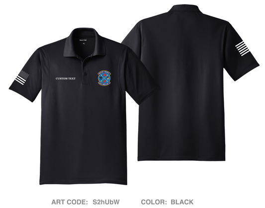 CUSTOM 125 MDG Det 1 Store 1 Hi-Tech Performance Men's SS Polo - S2hUbW