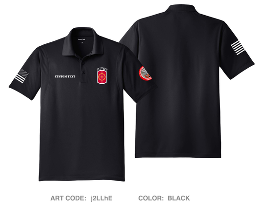 CUSTOM 277th ECC Main Fundraising Collection Hi-Tech Performance Men's SS Polo - j2LLhE