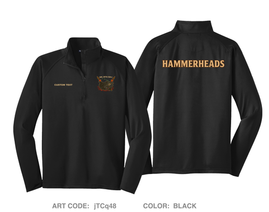 CUSTOM HHC, 307th Signal Battalion Hi-Tech Performance Quarter-Zip Fleece Jacket - jTCq48