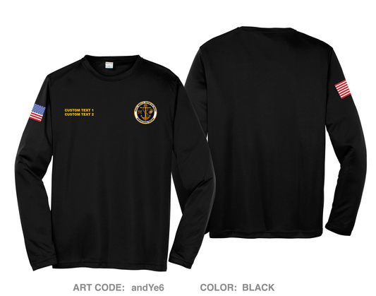 CUSTOM NMCSD Neurosurgery Hi-Tech Performance Unisex LS Tee - andYe6
