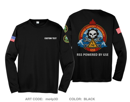 CUSTOM GSE B TRP RSS Hi-Tech Performance Unisex LS Tee - me4p3D