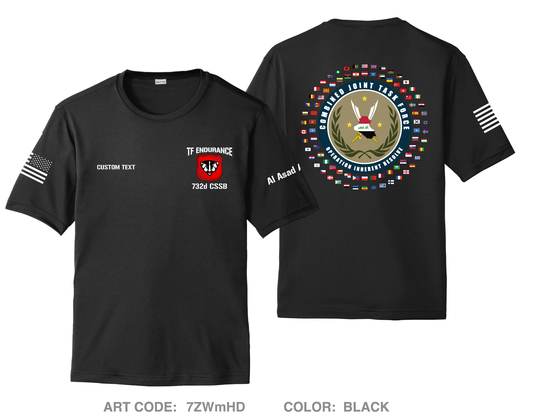 CUSTOM 732d CSSB AAAB Hi-Tech Performance Unisex SS Tee - 7ZWmHD