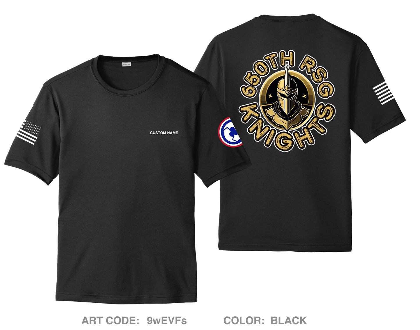 CUSTOM 650 RSG Hi-Tech Performance Unisex SS Tee - 9wEVFs