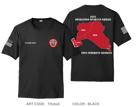 CUSTOM 277th ECC Main Fundraising Collection Hi-Tech Performance Unisex SS Tee - THybaC