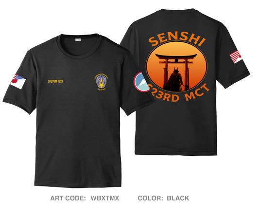 CUSTOM 623rd MCT Hi-Tech Performance Unisex SS Tee - WBXTMX