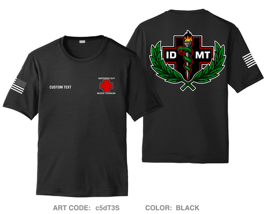 CUSTOM IDMT Hi-Tech Performance Unisex SS Tee - c5dT3S