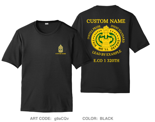 CUSTOM E 1-320 Hi-Tech Performance Unisex SS Tee - g9aCQv