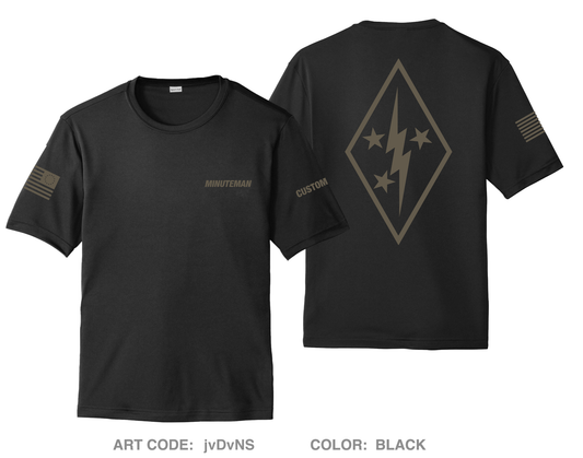 CUSTOM Minuteman Home Services Hi-Tech Performance Unisex SS Tee - jvDvNS
